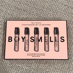 Boy smells discovery set